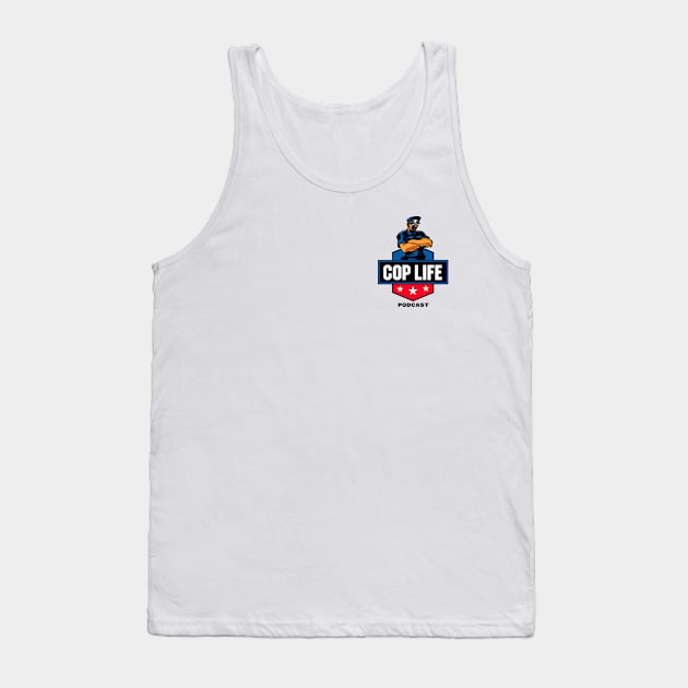 Podcast Logo Tank Top by CopLife